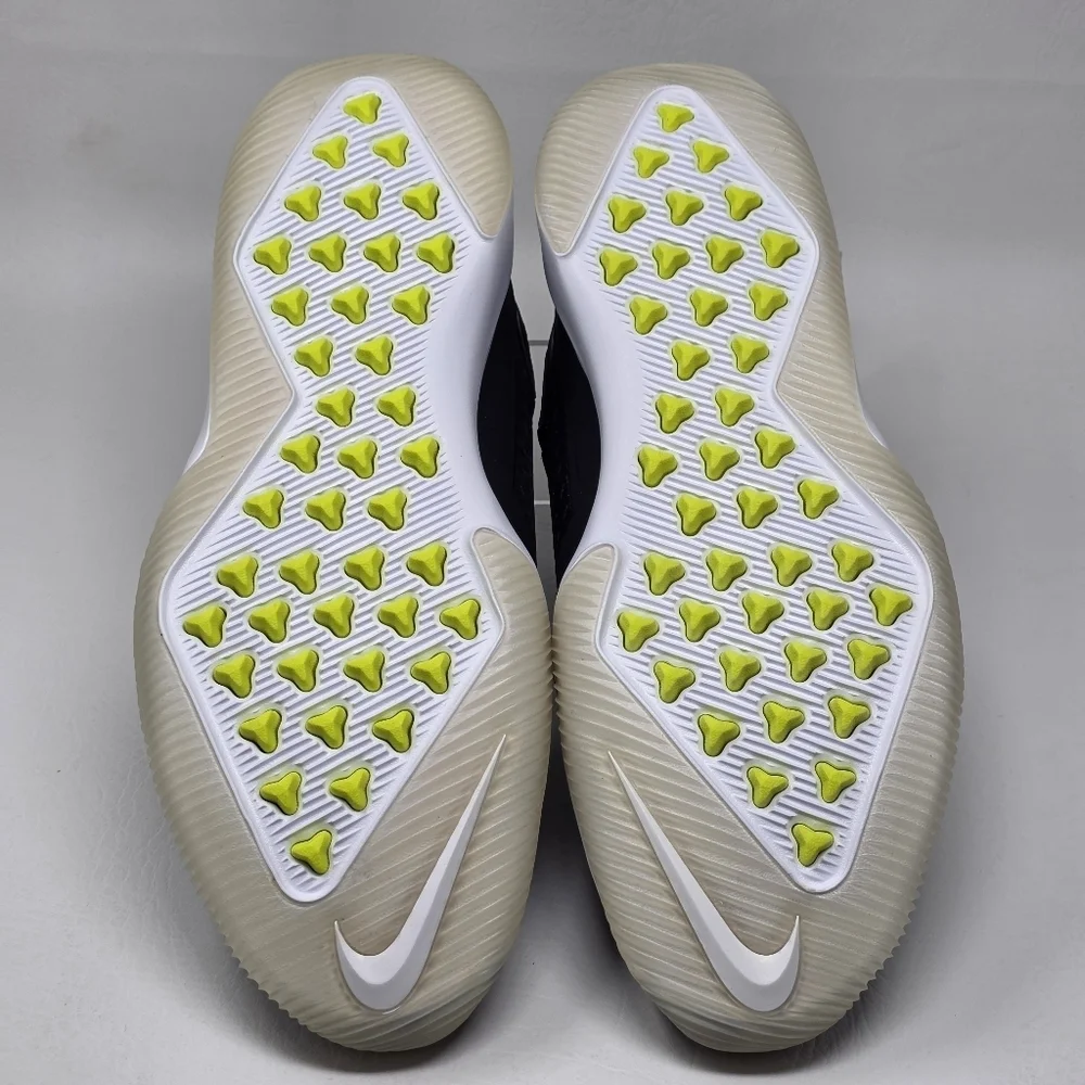 Nike Force Savage Mid Pro Black/White Football Turf AQ8130-001 Mens Size 14.5